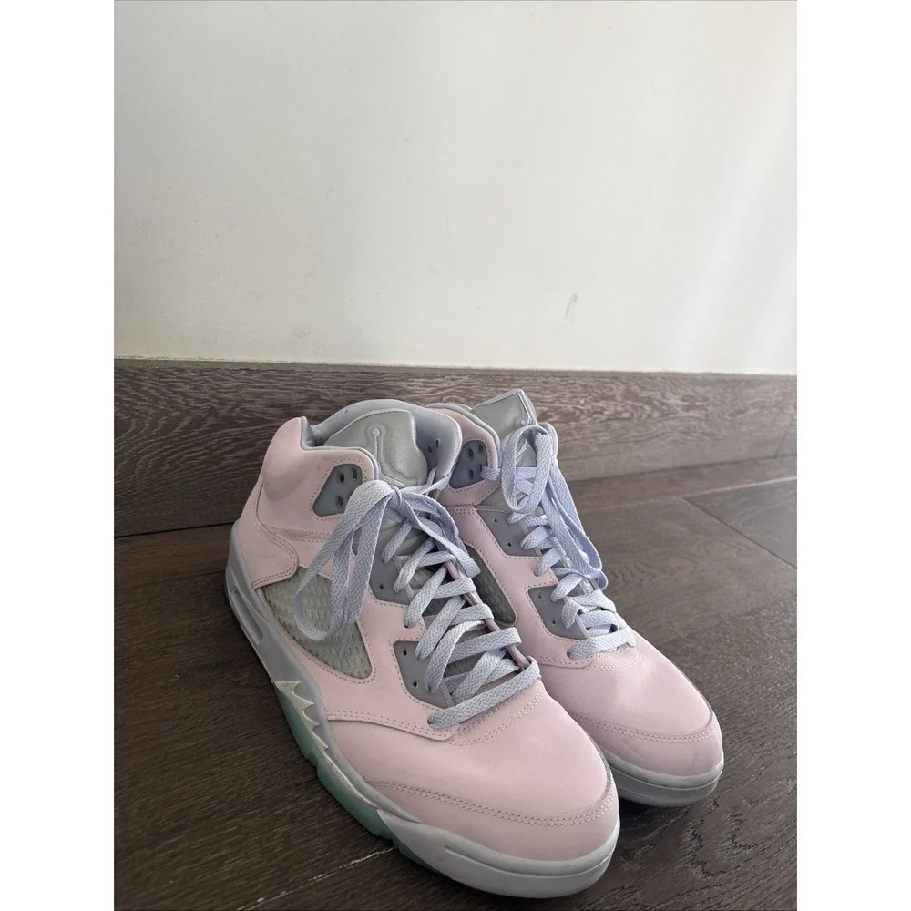 Jordan 5 Retro Easter US 10 Pink And Purple Sneakers